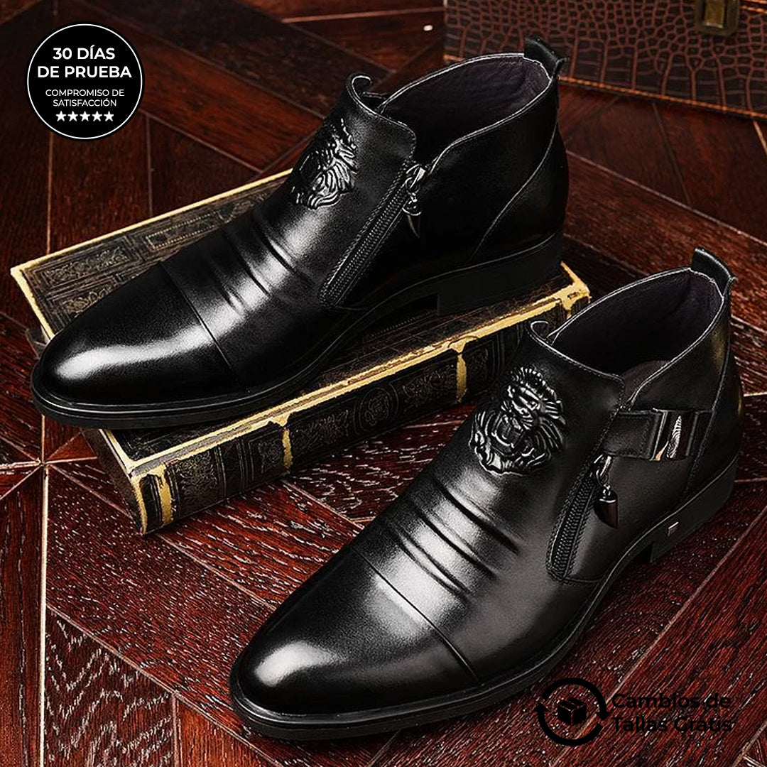 Botas Italianas con Cremallera