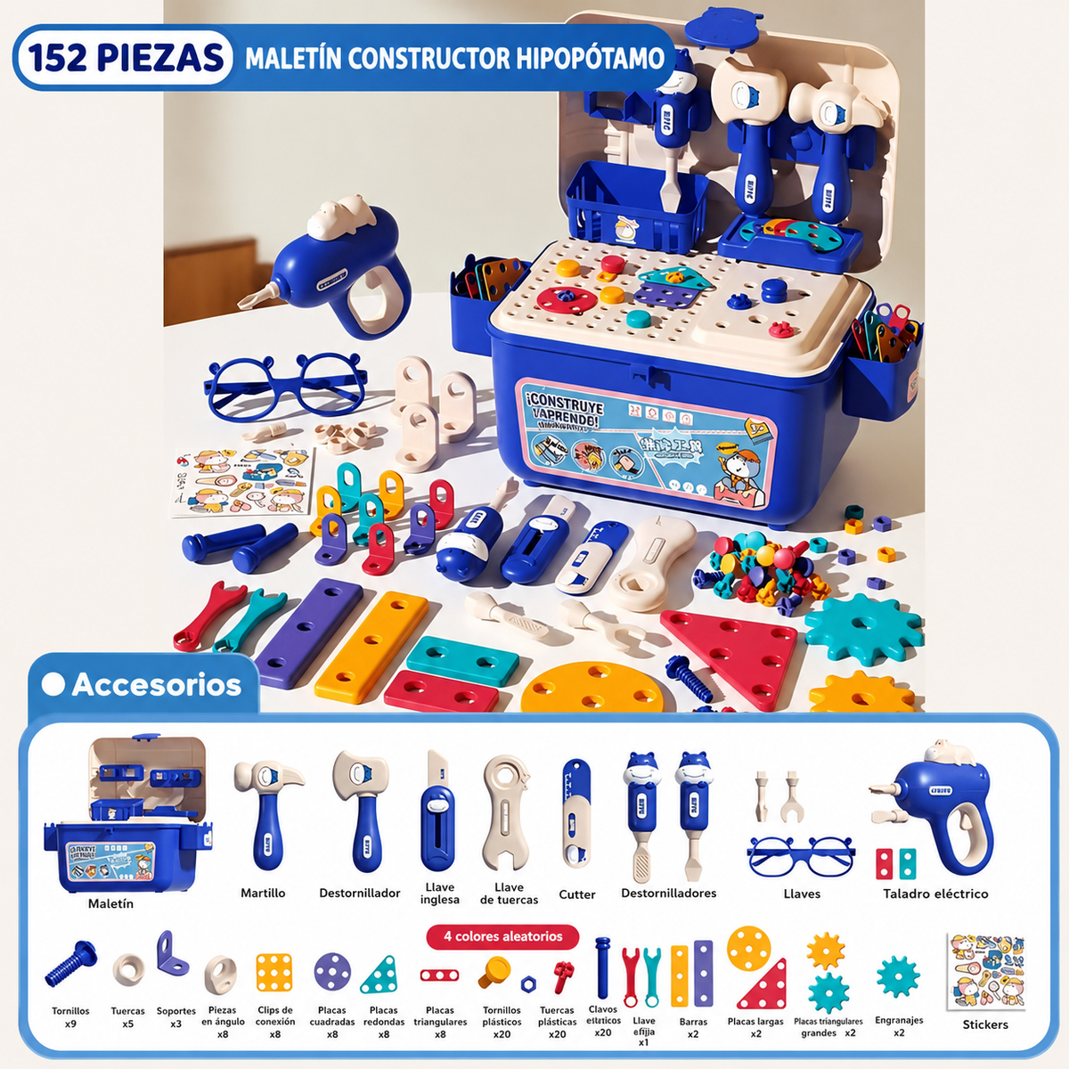 Juego de herramientas para Niños