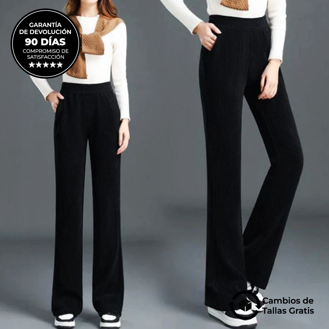 Pantalones con Cinturilla Elástica Versátiles para Mujer