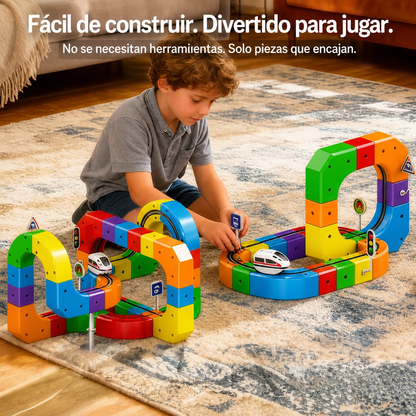 Juego de la vía de tren