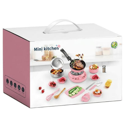 Mini Cocina Eléctrica para Niños – Set de 22 Piezas