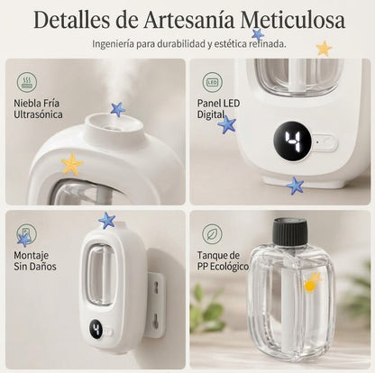 Difusor de aromas con temporizador y sin cable