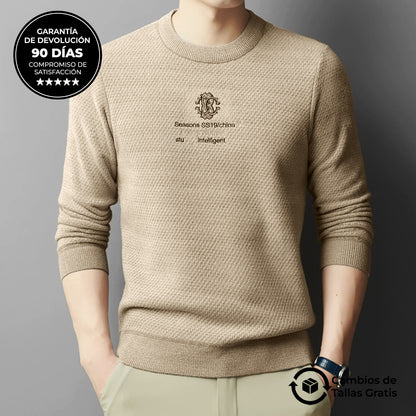 Suéter de Cuello Redondo