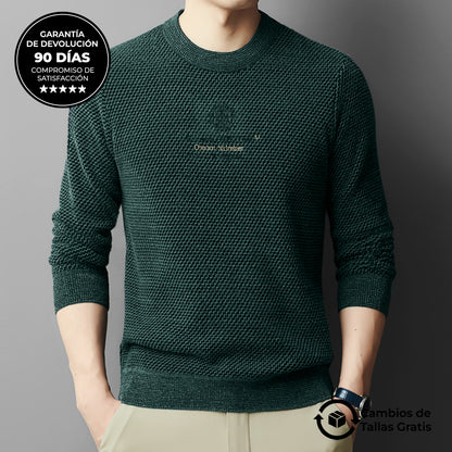 Suéter de Cuello Redondo