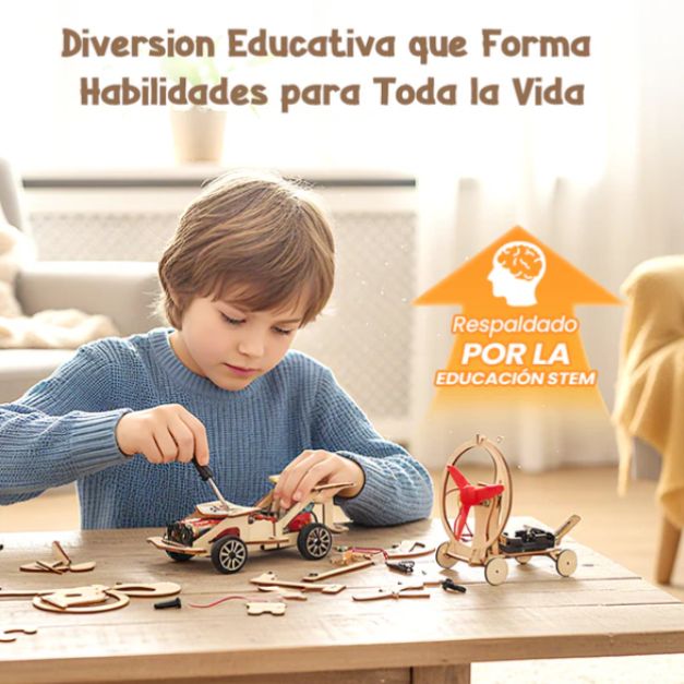 Juguetes tecnológicos creativos hechos a mano DIY