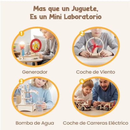 Juguetes tecnológicos creativos hechos a mano DIY