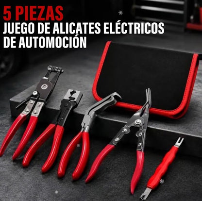 Juego de 5 alicates de desconexión eléctrica para automóviles