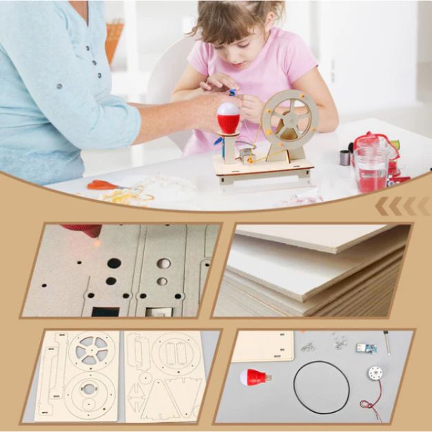 Juguetes tecnológicos creativos hechos a mano DIY