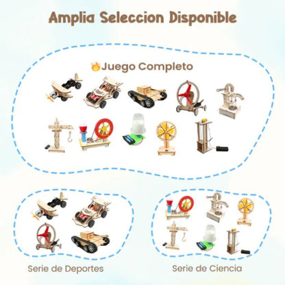 Juguetes tecnológicos creativos hechos a mano DIY