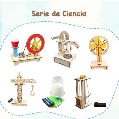 Juguetes tecnológicos creativos hechos a mano DIY