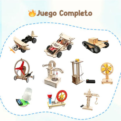 Juguetes tecnológicos creativos hechos a mano DIY