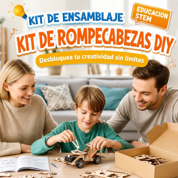 Juguetes tecnológicos creativos hechos a mano DIY