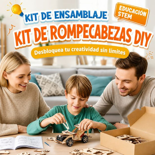 Juguetes tecnológicos creativos hechos a mano DIY