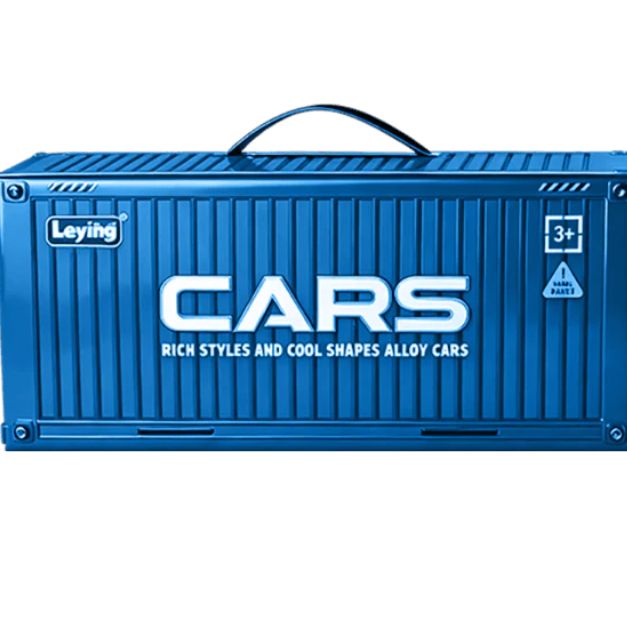 Set de Mini Coches de Retrofriccion con Garaje Integrado