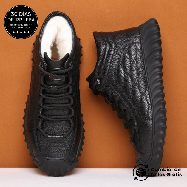 Botas de nieve de forro polar para hombre