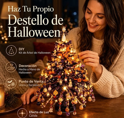 Kit de manualidades para hacer adornos navideños con cuentas para el árbol.