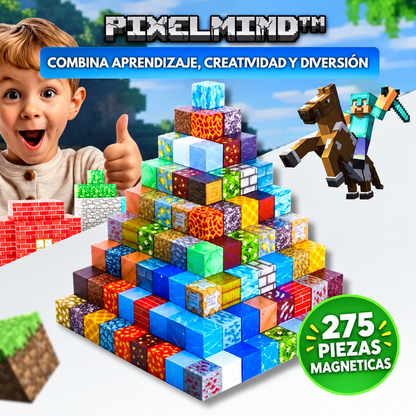 PixelMind™ Bloques de Píxeles Magnéticos