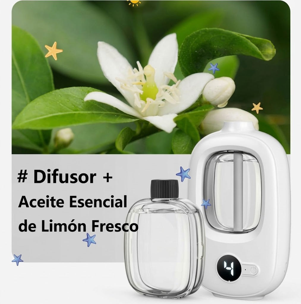 Difusor de aromas con temporizador y sin cable