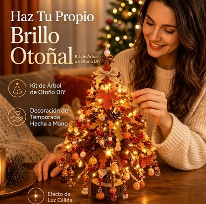 Kit de manualidades para hacer adornos navideños con cuentas para el árbol.