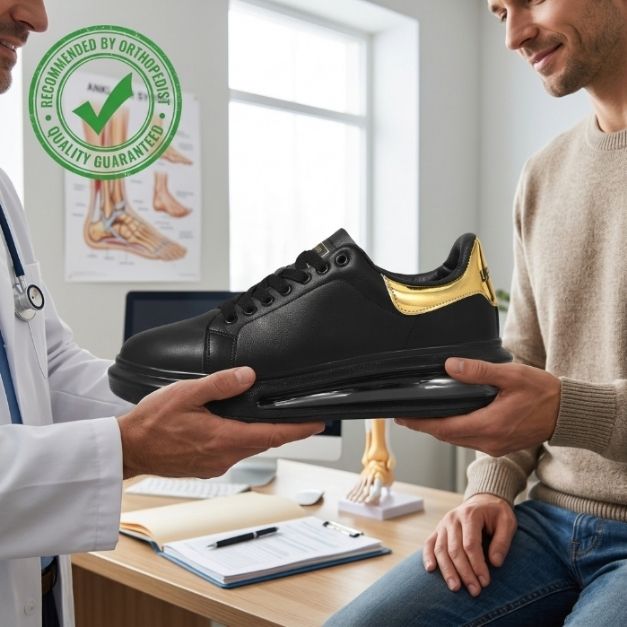 ZAPATILLA URBAN AIR BLACK GOLD