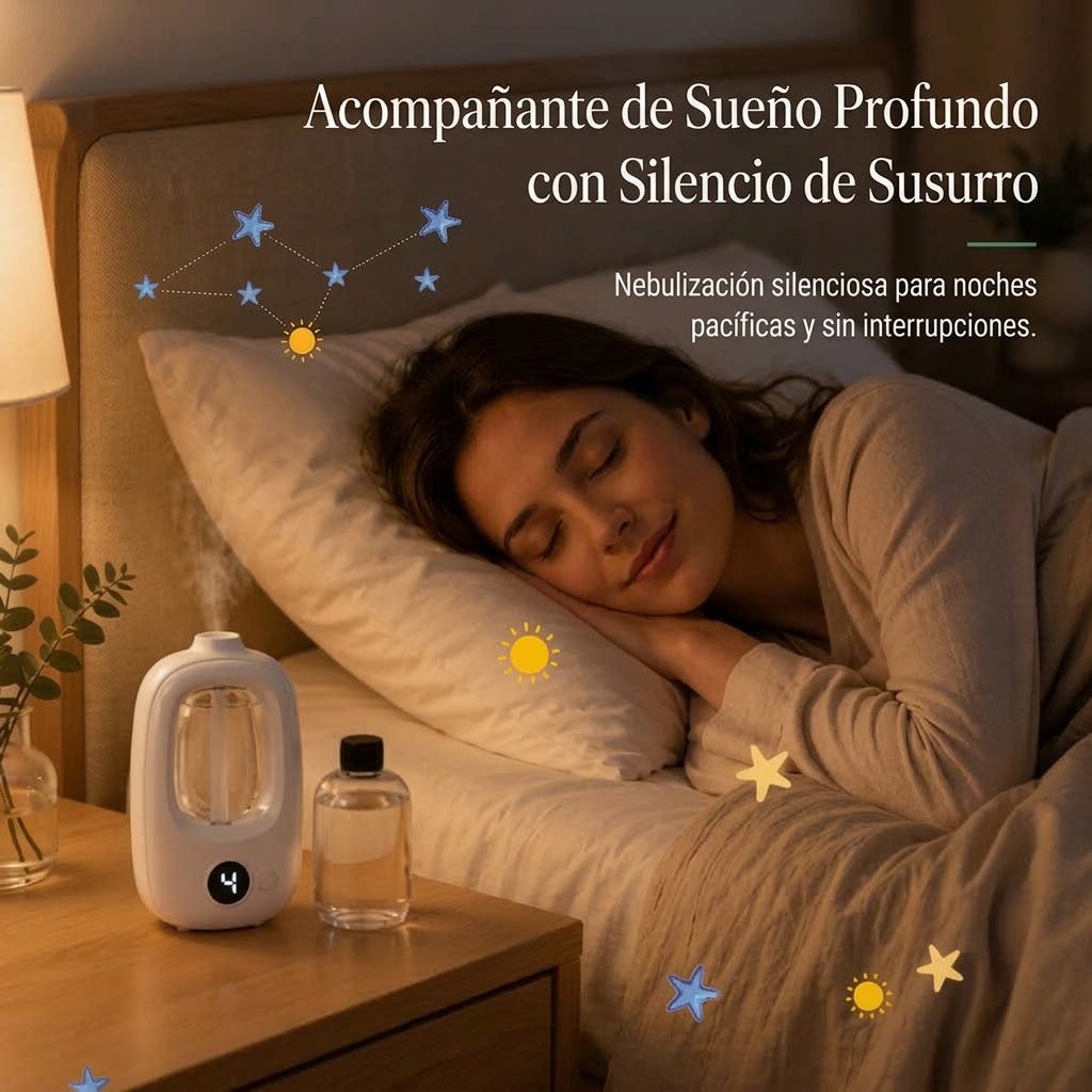 Difusor de aromas con temporizador y sin cable