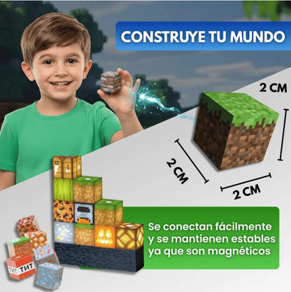 PixelMind™ Bloques de Píxeles Magnéticos