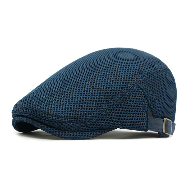 Gorra plana transpirable con correa ajustable