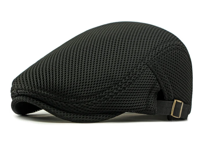 Gorra plana transpirable con correa ajustable