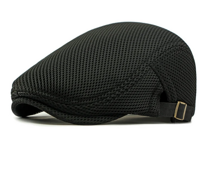 Gorra plana transpirable con correa ajustable