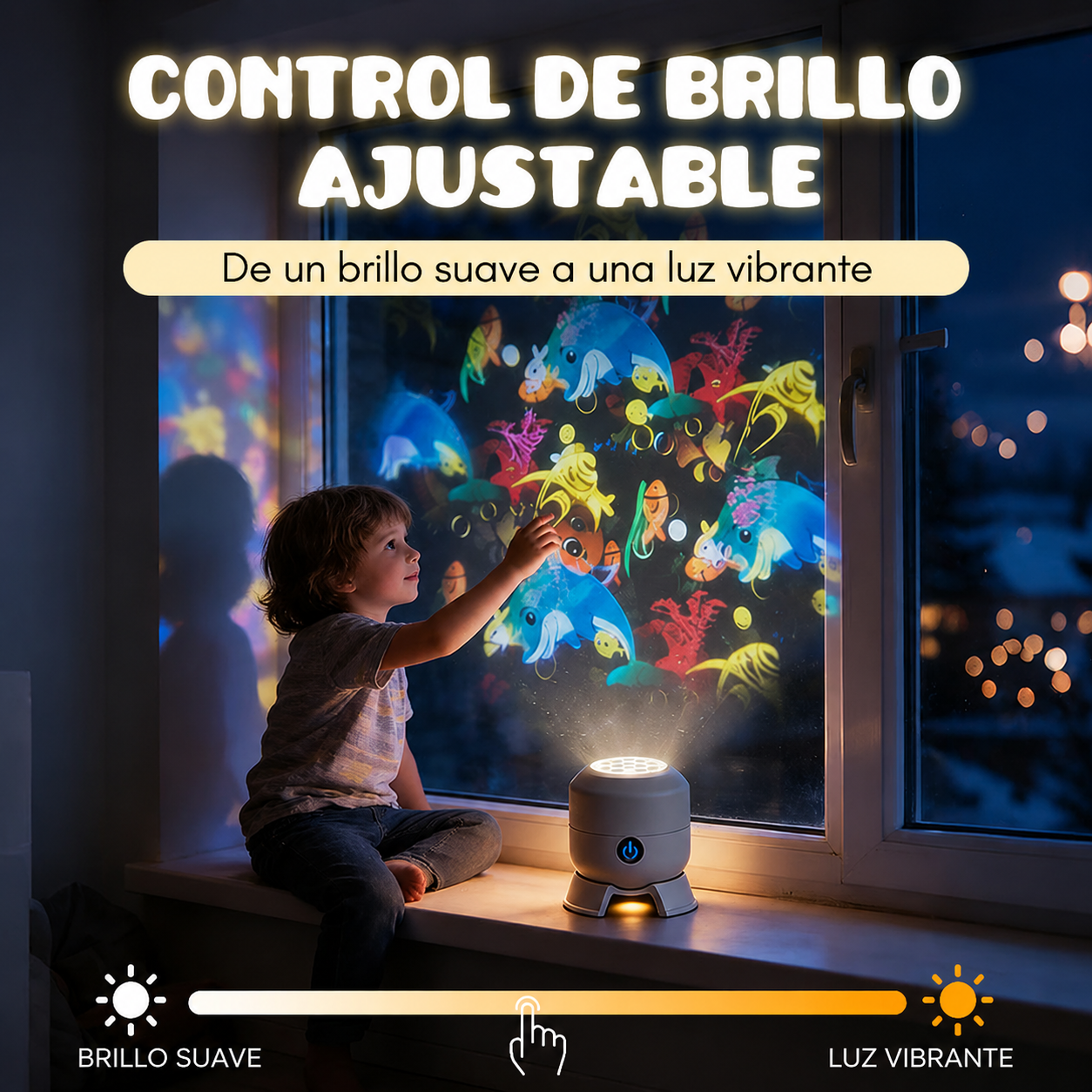 Proyecto de Luz Led giratorio dinámico