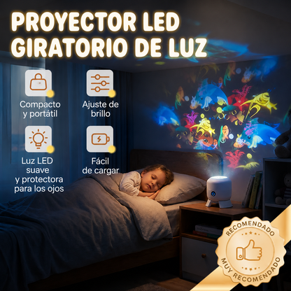Proyecto de Luz Led giratorio dinámico