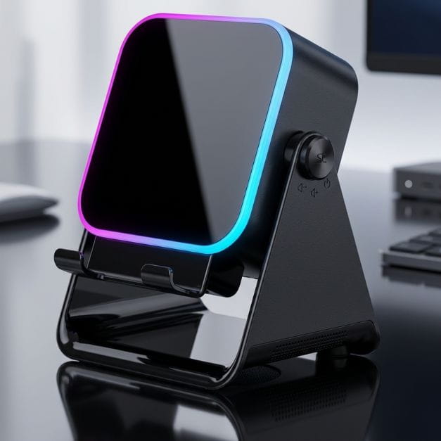 Base Inteligente para Altavoz 5 en 1 con Carga Rapida