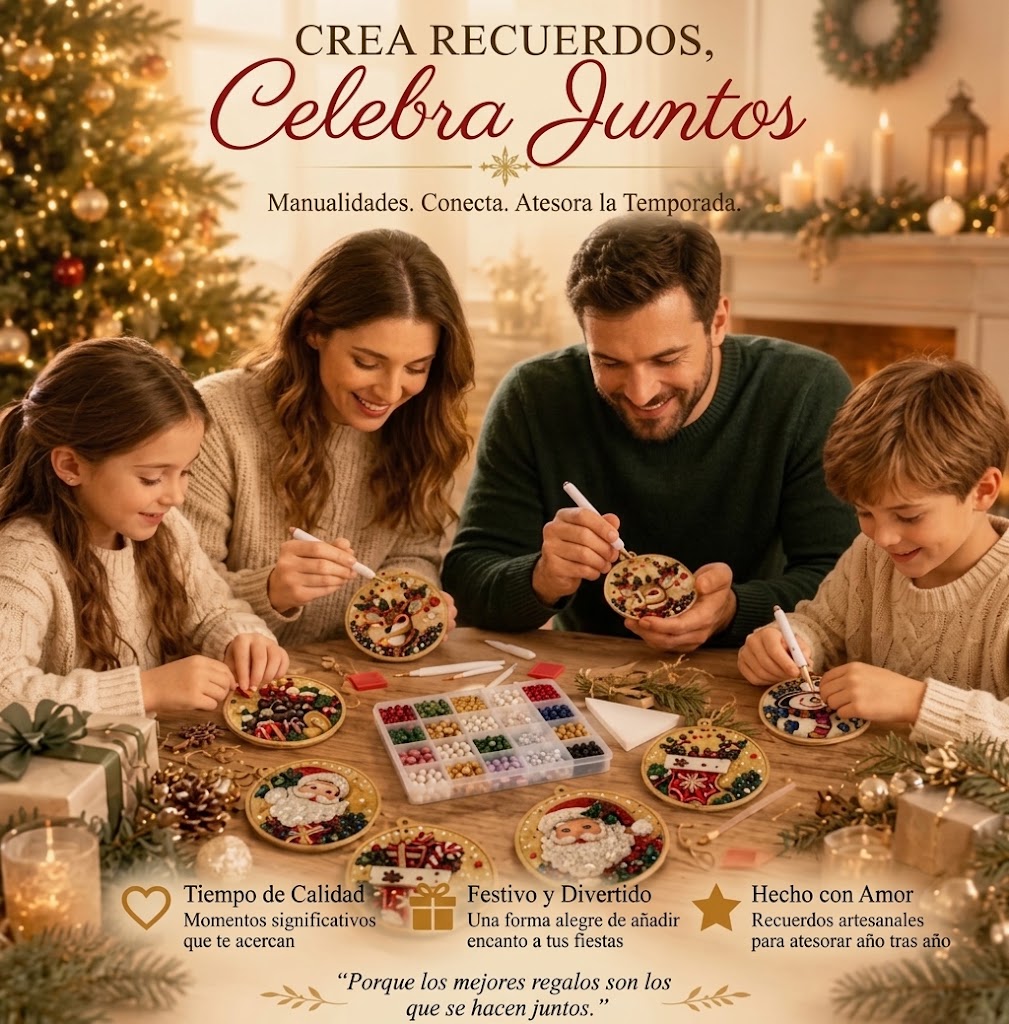 Kit de pintura de diamantes navideños