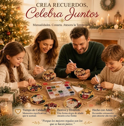 Kit de pintura de diamantes navideños