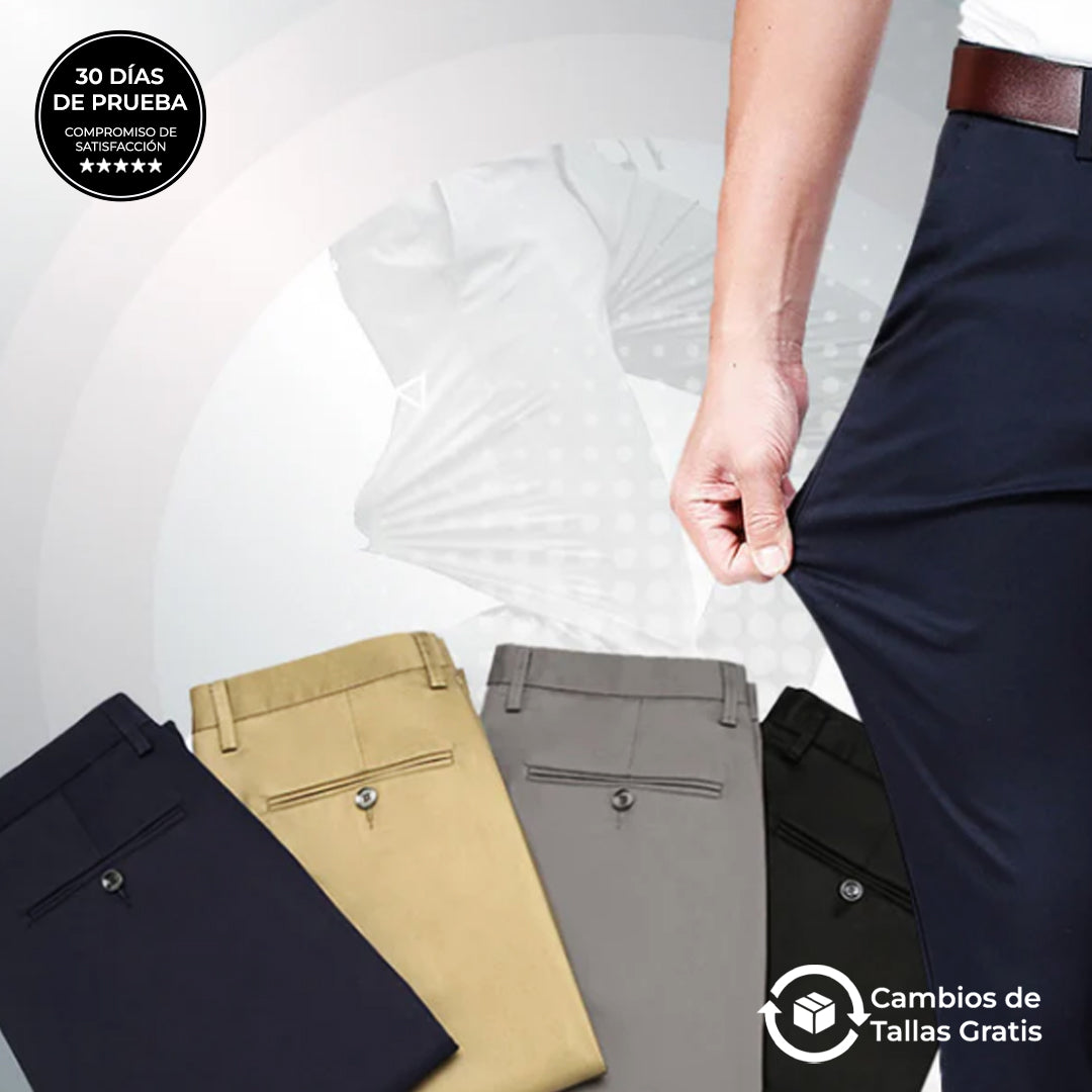COMPRE 1 Y LLEVE 2 | Pantalones de Vestir de Caballero