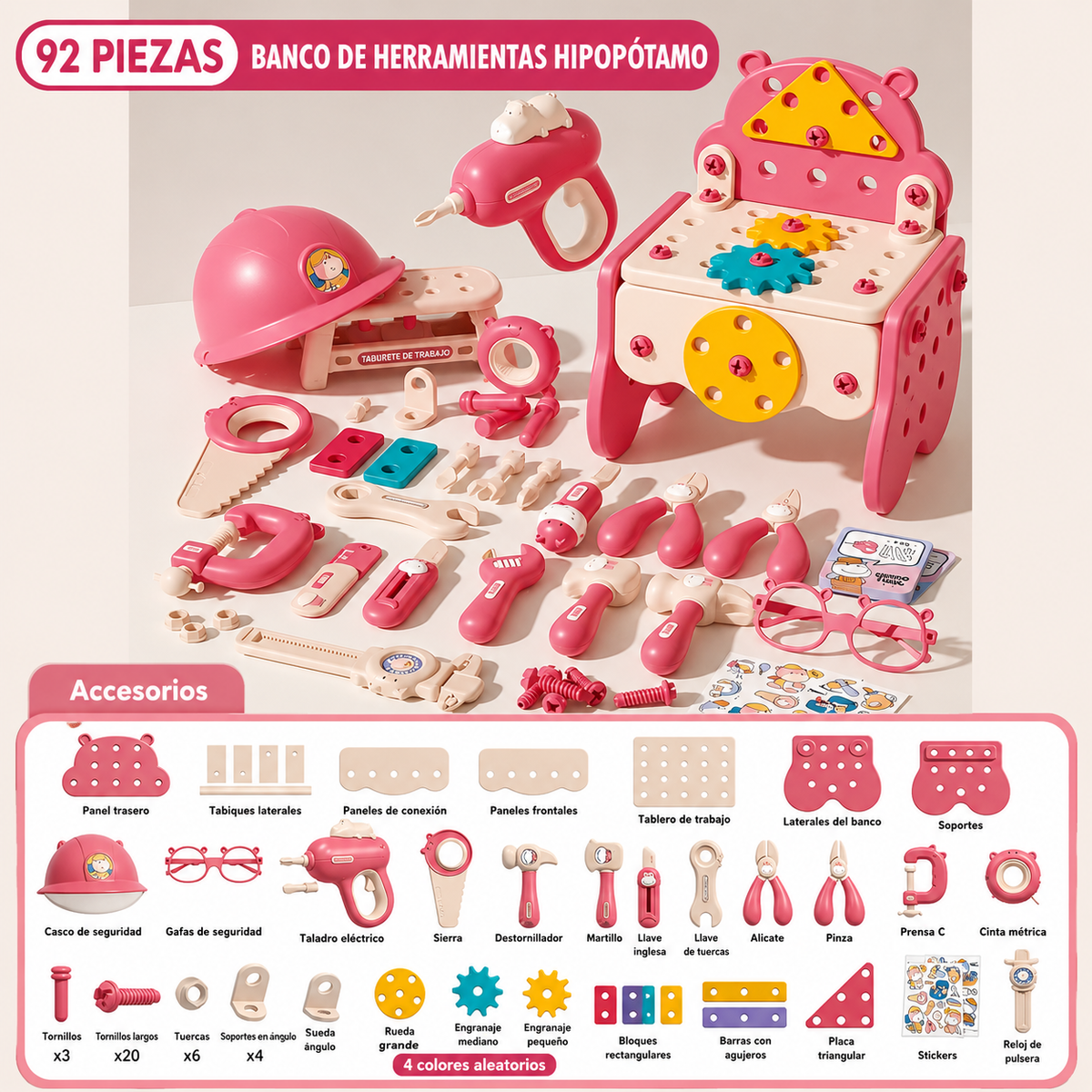 Juego de herramientas para Niños