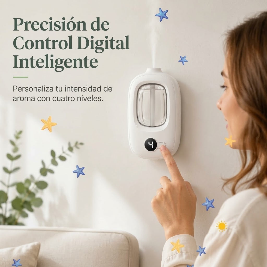 Difusor de aromas con temporizador y sin cable