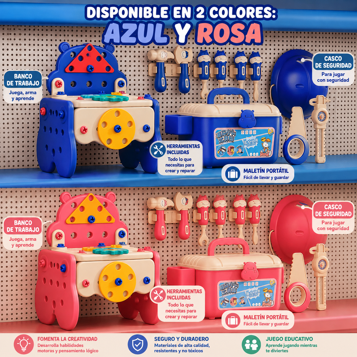 Juego de herramientas para Niños