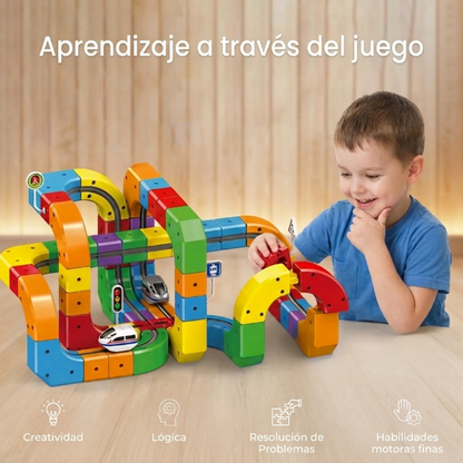 Juego de la vía de tren