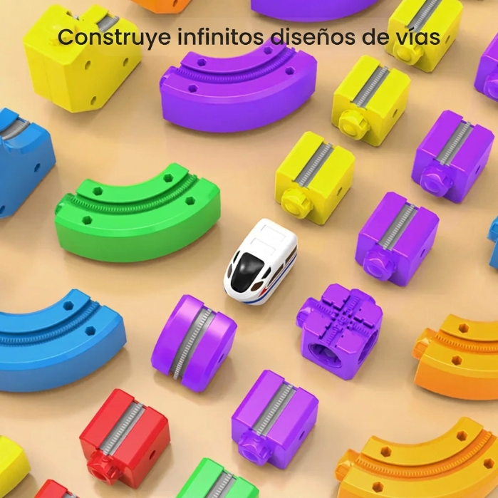 Juego de la vía de tren