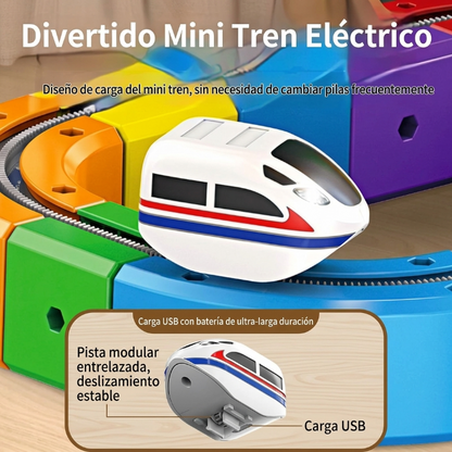 Juego de la vía de tren