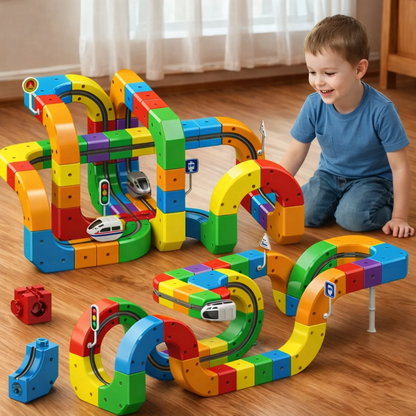 Juego de la vía de tren