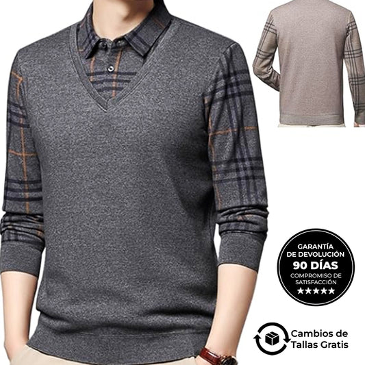 Suéter de 2 Piezas para Hombre