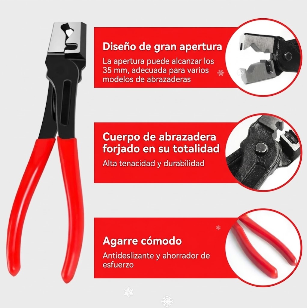 Juego de 5 alicates de desconexión eléctrica para automóviles