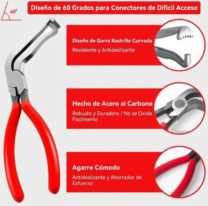 Juego de 5 alicates de desconexión eléctrica para automóviles