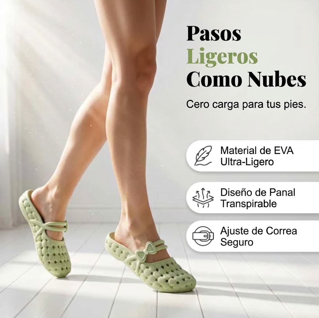 Mules Transpirables de Mujer